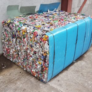 Baled Tin Cans